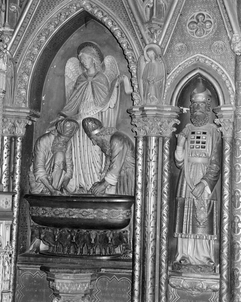 ensemble statuaire du sanctuaire, statues et groupes sculptés : personnages de l'Ancien et du Nouveau Testament