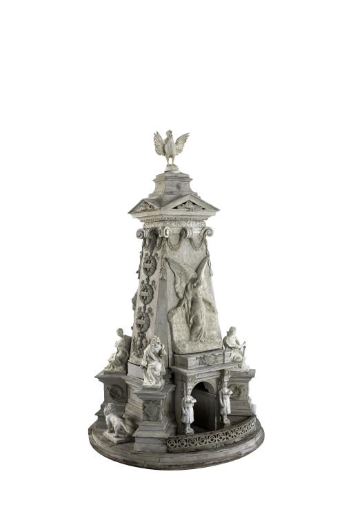 Projet de Camille Albert pour le monument de Rouen. (Collection Les Pêcheries, Musée de Fécamp).