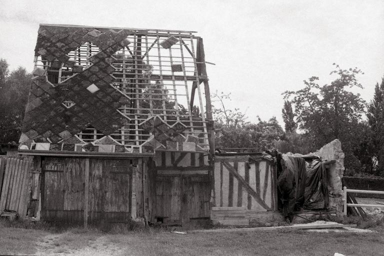 ferme, actuellement maison