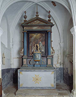 autel, retable architecturé, tableau d'autel du maître-autel