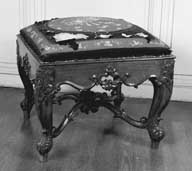 tabouret style Louis XV