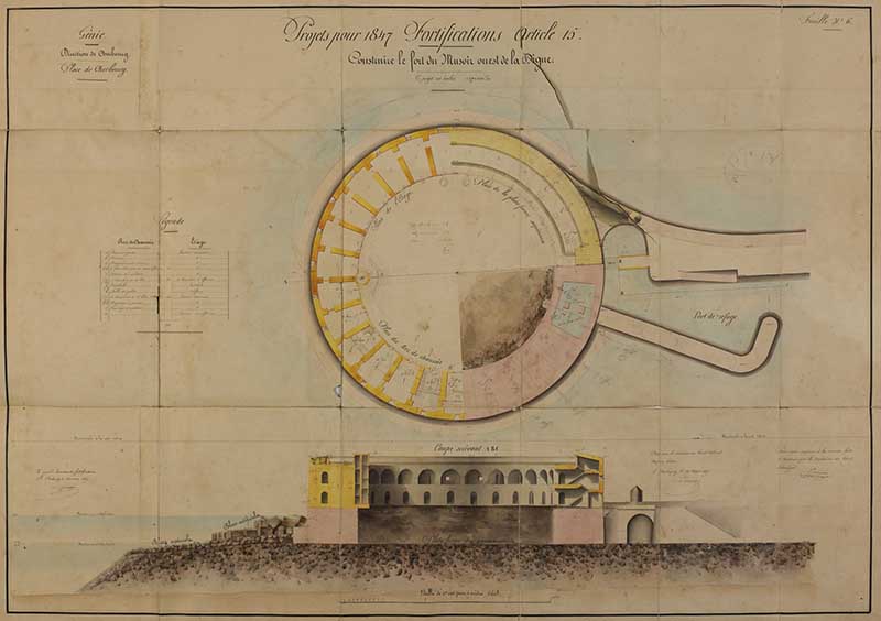 ensemble de 2 forts dits forts des musoirs