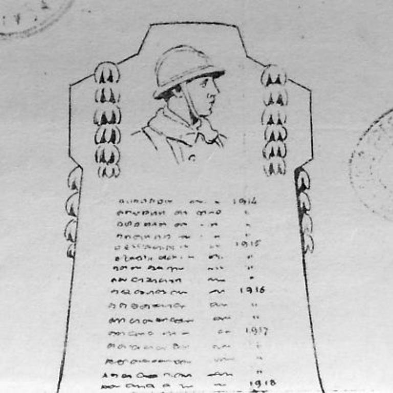 monument aux morts de la guerre de 1914-1918