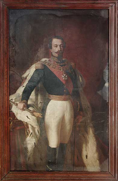tableau n°1 : Portrait de l'empereur Napoléon III