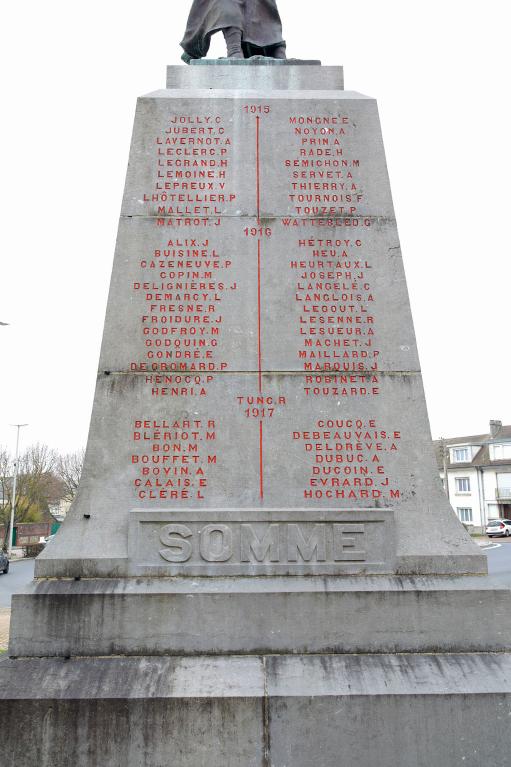 monument aux morts de la guerre de 1914-1918