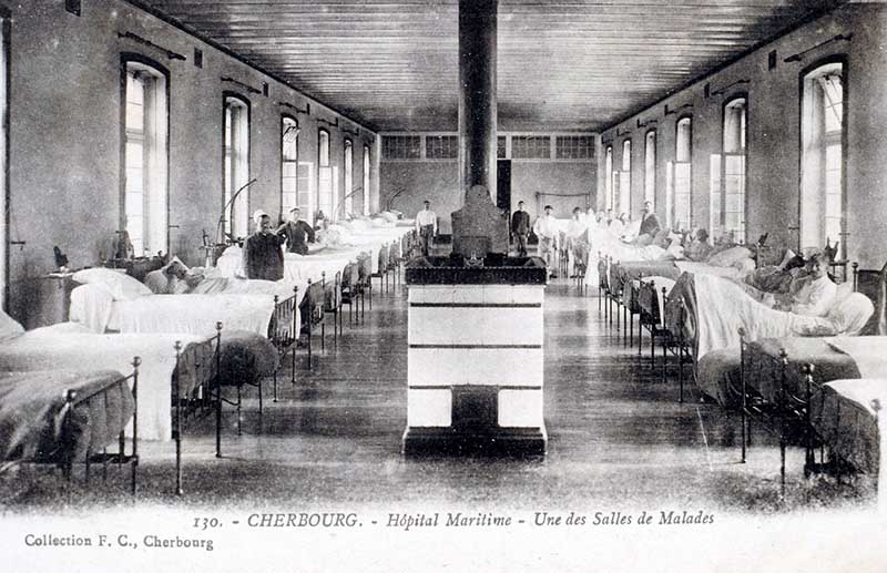 hôpital de la Marine et de la Guerre, puis centre hospitalier des armées René Lebas, actuellement centre administratif