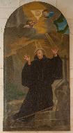 tableau : Vision de saint Benoît de Nursie