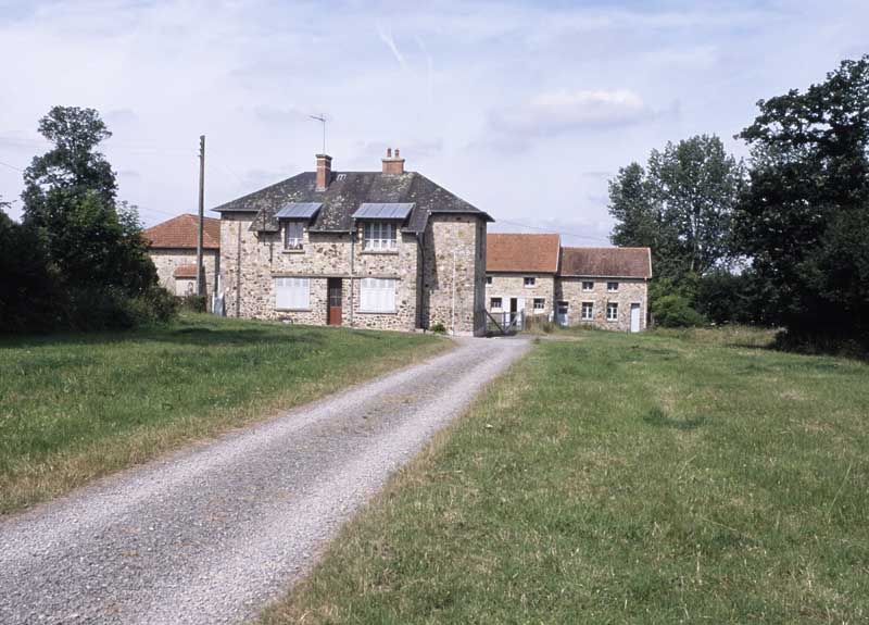 ferme, actuellement maison