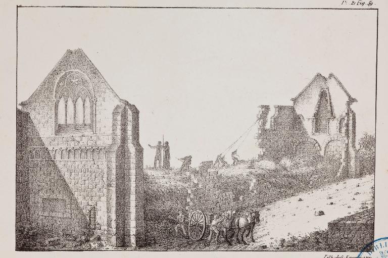 abbaye de bénédictines de la Trinité dite abbaye aux Dames, actuellement hôtel de région