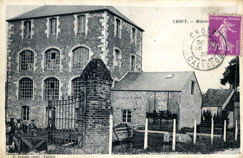 moulin à farine, dit le Grand Moulin, moulin à papier, puis filature de coton, puis minoterie