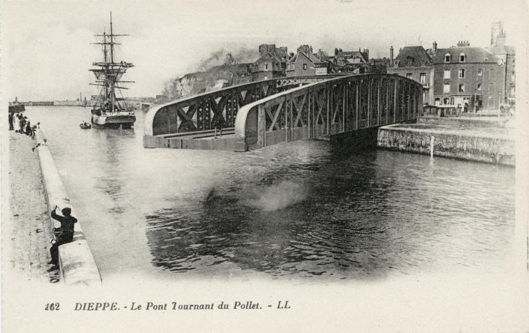 Pont mobile, pont tournant dit Pont Colbert