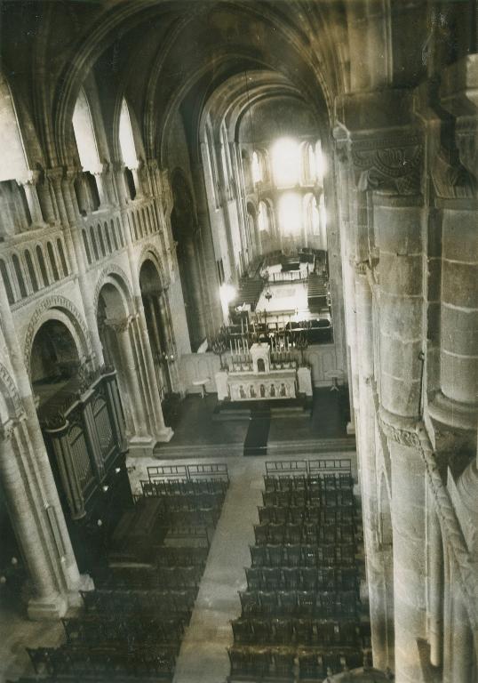 église de l'abbaye de bénédictines de la Trinité dite abbaye aux Dames, actuellement église paroissiale Saint-Gilles