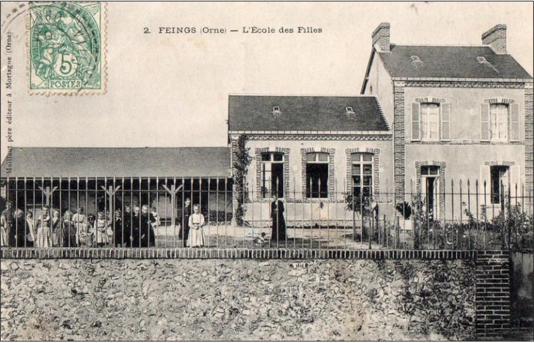 école de filles, actuellement maison