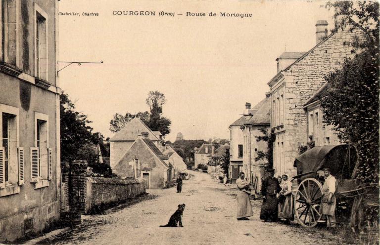 le bourg de Courgeon