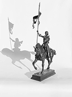 statue (statue équestre, statuette) : sainte Jeanne d'Arc