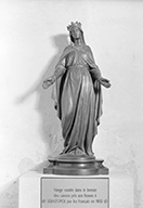 statue (statuette) : Immaculée Conception