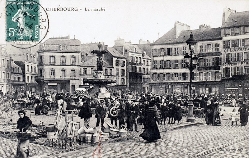 place dite place du Château, actuellement place du Général de Gaulle