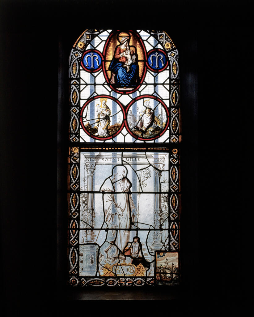 verrière : Saint Gilles (baie 6)