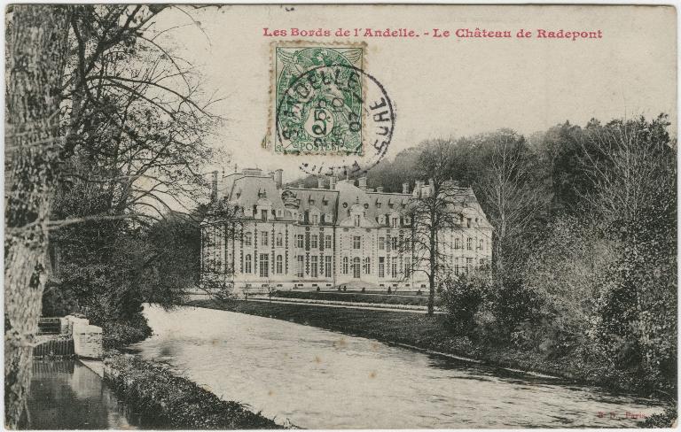 logement patronal de Charles Levavasseur, dit château de Radepont puis centre d'hébergement et de réinsertion sociale de l'Armée du Salut