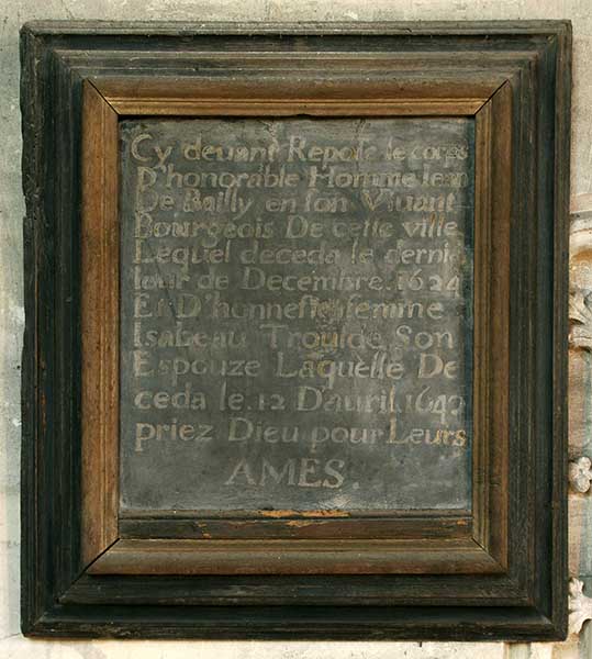 plaque funéraire n°2