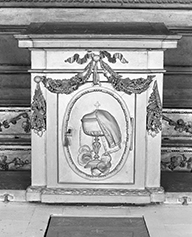 tabernacle, 2 gradins d'autel
