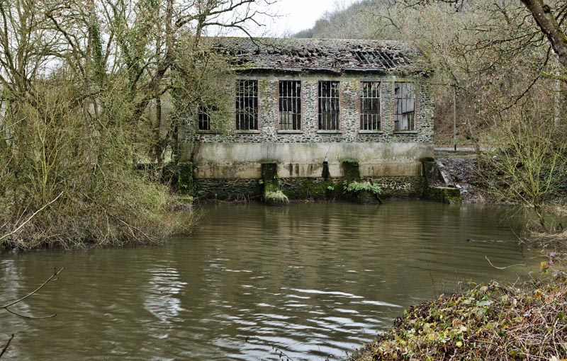 centrale hydroélectrique de la Société des chutes de l'Orne
