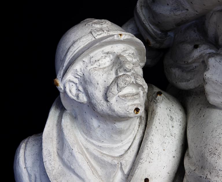 maquette de mise-aux-points du monument aux morts du Houlme