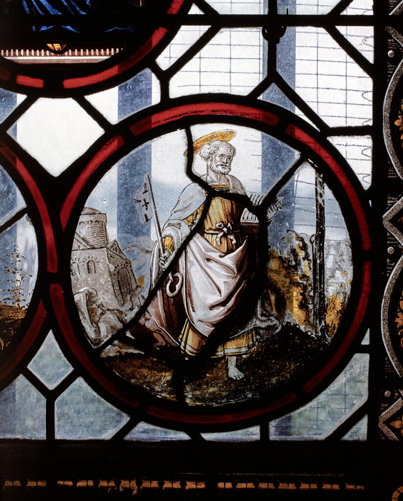 verrière : Saint Gilles (baie 6)