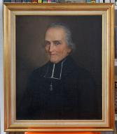 portrait de Louis Dumesnil, curé de Guerbaville