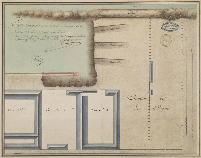 arsenal dit Vieil Arsenal puis caserne de l'infanterie coloniale