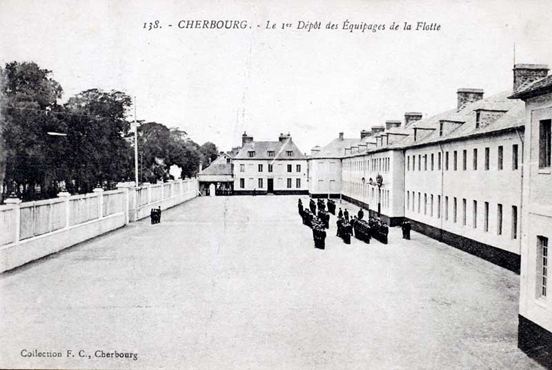 caserne de l'Abbaye dite caserne des équipages de la Flotte actuellement Service Historique de la Défense section Marine