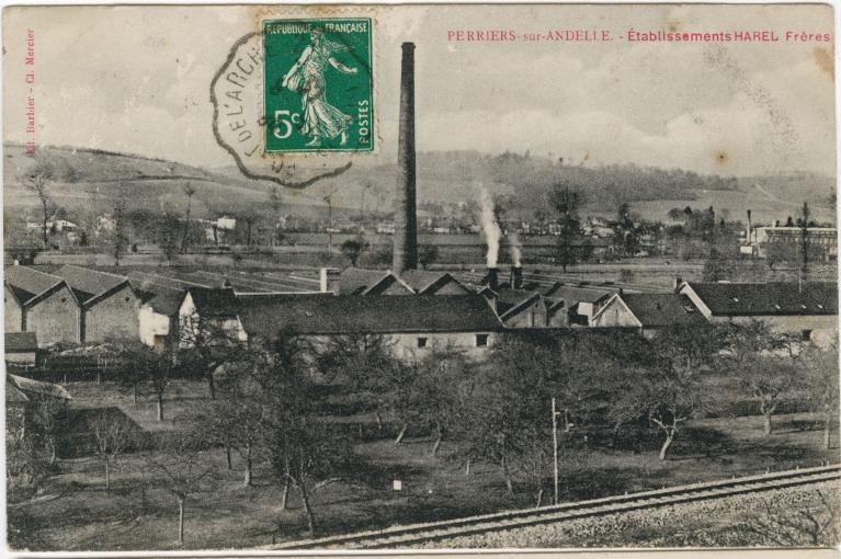 filature et tissage de coton les Châteaux, puis usine de matelas et sommiers Mérinos