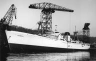 bateau de marchandises périssables : cargo (bananier) dit BAMBARA