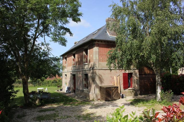 Les maisons en brique de Honguemare-Guenouville et de Barneville-sur-Seine