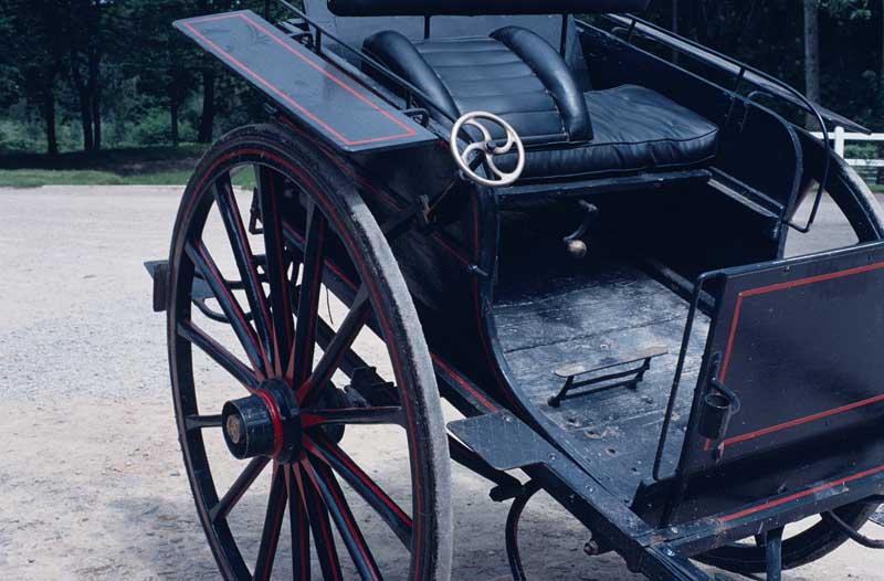 voiture hippomobile, charrette anglaise Lelorieux