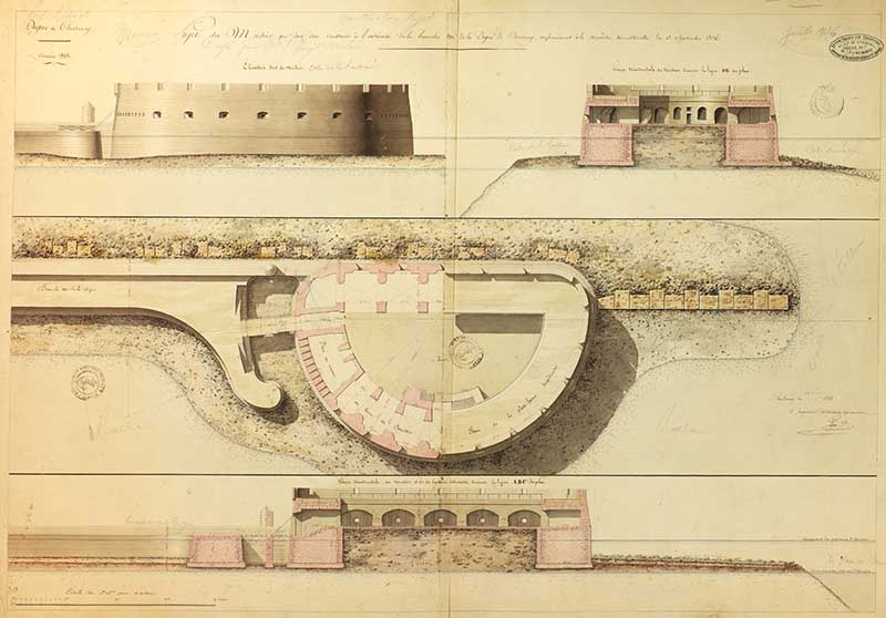 ensemble de 2 forts dits forts des musoirs