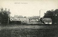 Creully - La Laiterie.- Carte postale, s.d., début 20e siècle. (Collection particulière Jean-Pierre Barette).