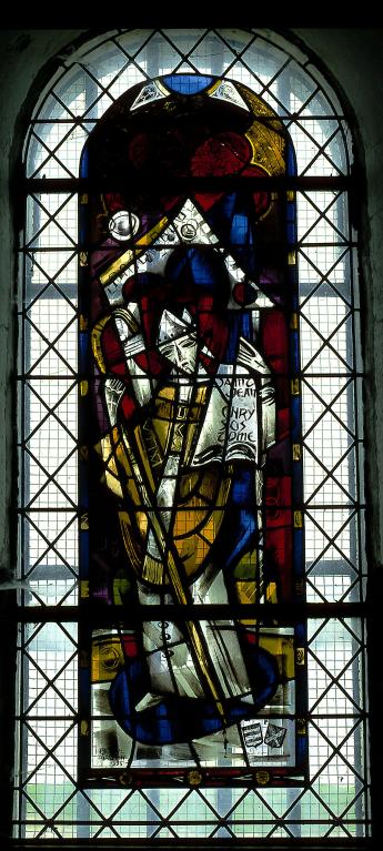 verrière : Saint Jean Chrysostome (baie 5)