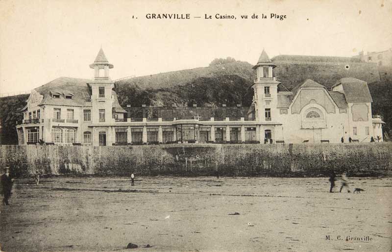 établissement de bains et casino dit le Salon des Bains puis Le Casino des Bains de mer, puis casino dit Le Casino Municipal de Granville