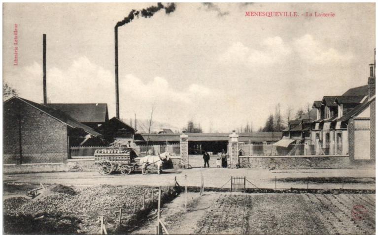 laiterie industrielle du Haut-Barbé ou des prairies de l’Andelle, puis coopérative laitière de Lyons-la-Forêt, puis laiterie des Fermiers réunis