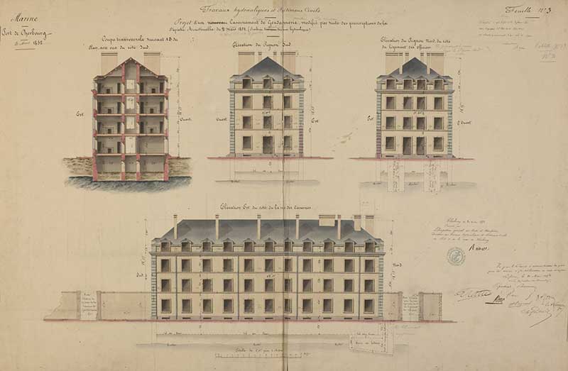 caserne de la gendarmerie maritime