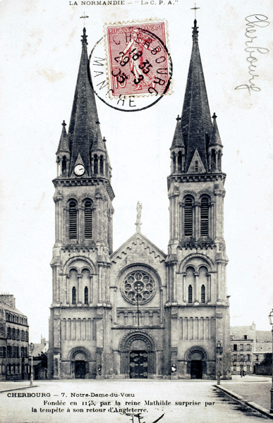 église paroissiale Notre-Dame du Voeu actuellement église Notre-Dame du Voeu