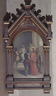 chemin de croix, style néo-roman