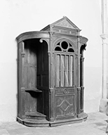 confessionnal, style néo-Renaissance
