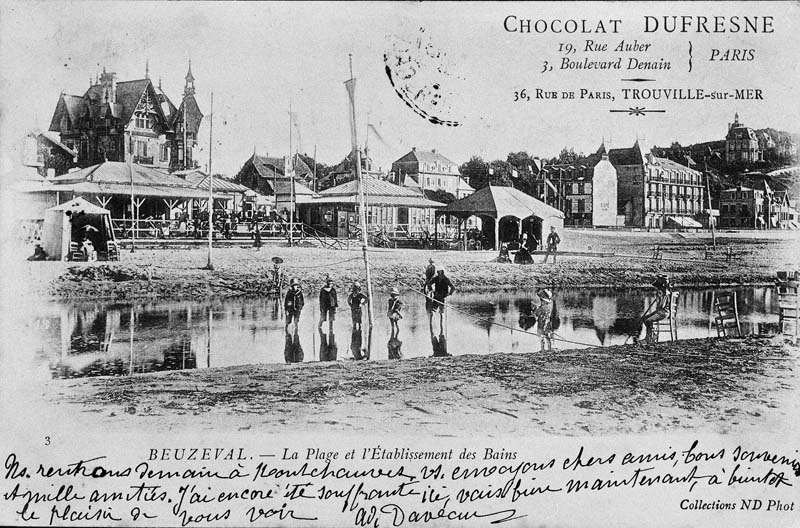 Casino et établissement de bains de Beuzeval, puis établissement de bains et casino de Beuzeval dits le Petit Casino ou Le Kursaal Plage ou Les Petits Bains