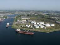 usine de stockage de produits pétroliers de la Société Havraise de Manutention des Produits Pétroliers