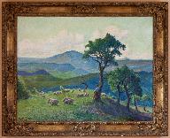 tableau : Paysage à la bergère