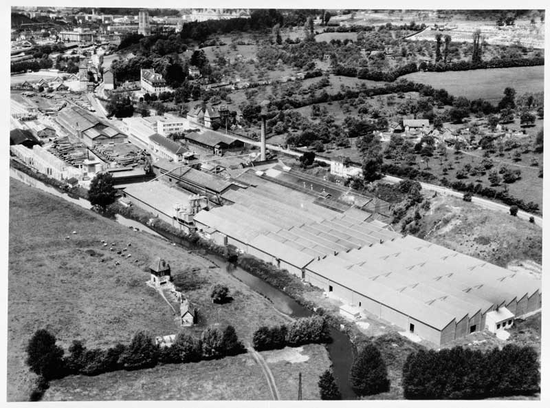 scierie, puis usine de contre-plaqué Isoroy