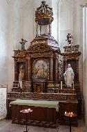 retable de la chapelle des fonts