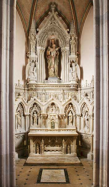 maître-autel de la Vierge et l'Enfant